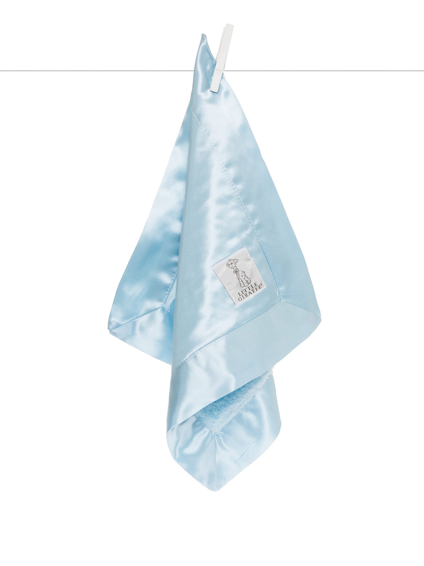Chenille Satin™ & Plush Mini Blanky - Lovey & Security Blanket