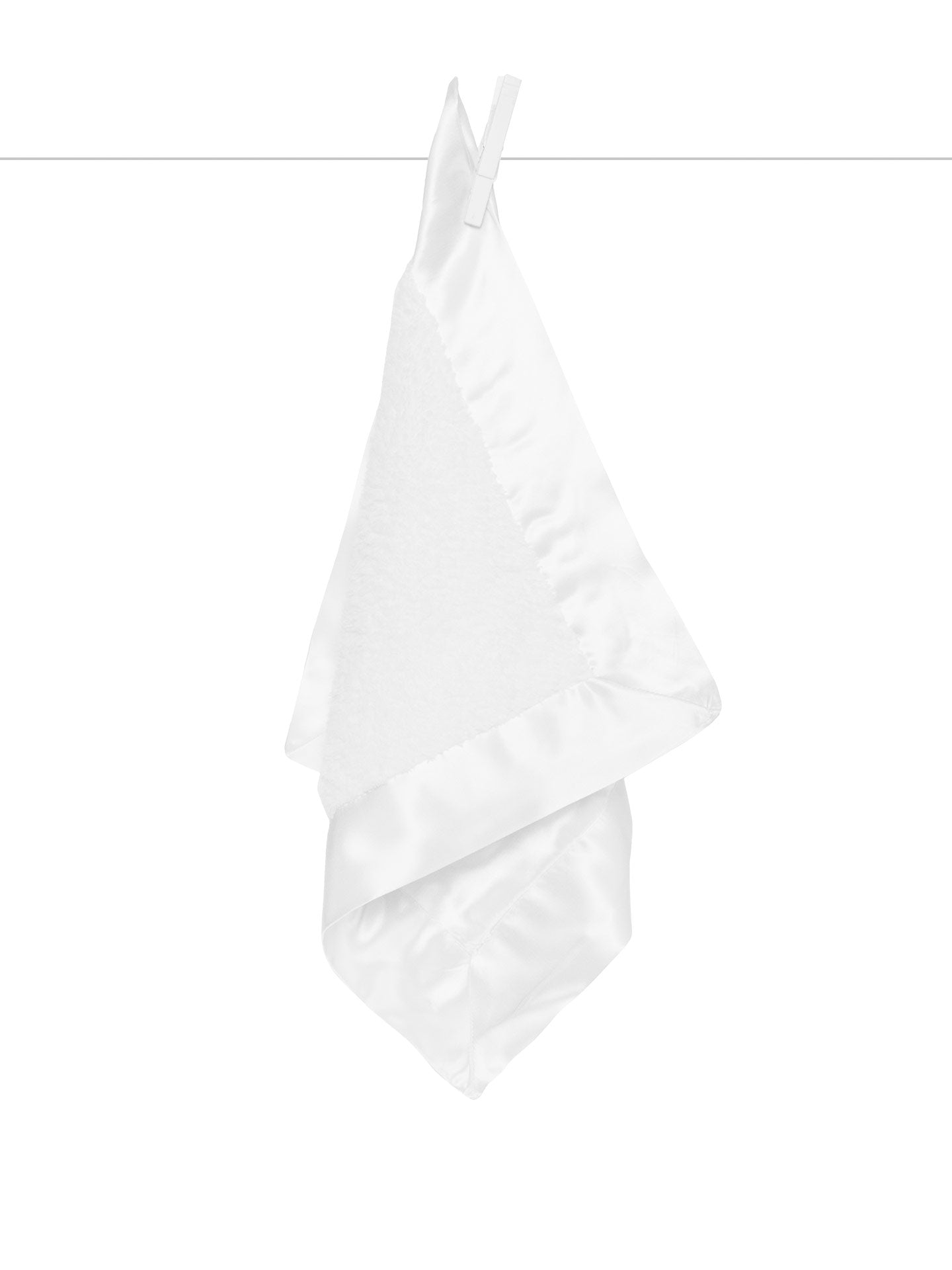 Chenille Satin™ & Plush Mini Blanky - Lovey & Security Blanket