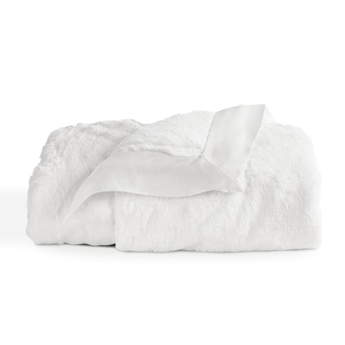 Luxe Baby & Toddler Blanket (29" x 35") - White & Cream