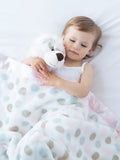 Luxe Dot Baby & Toddler Blanket (29" x 35")