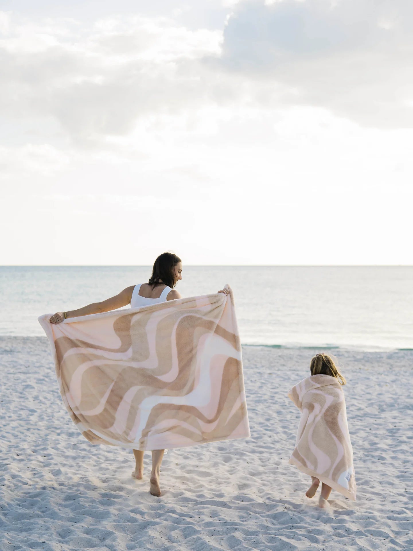 Luxe Coastal Calm Baby & Toddler Blanket (29" x 35")